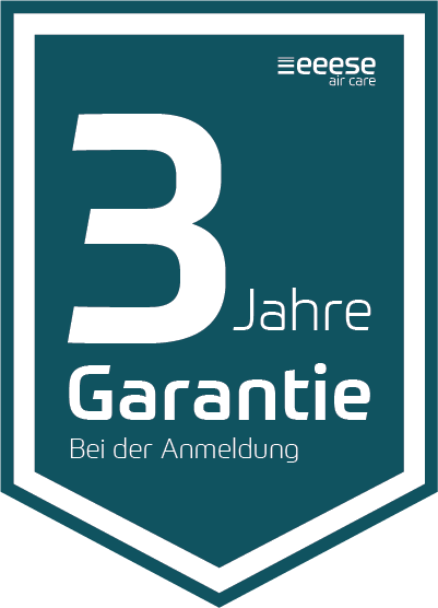 3 Jahre Garantie bei Produktregistrierung
