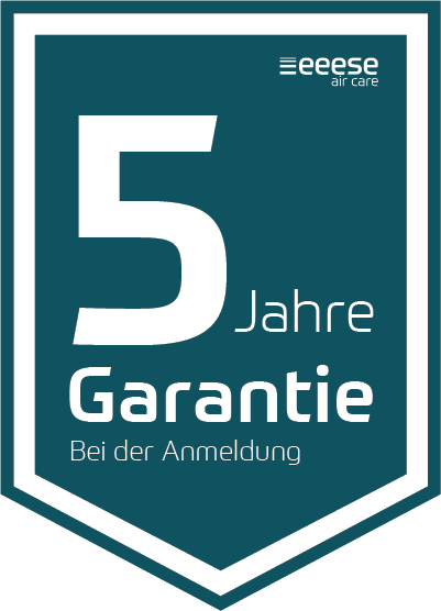 5 Jahre Garantie bei Produktregistrierung